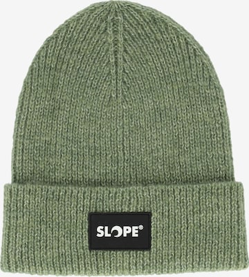 SLOPE Muts 'Andi' in Groen: voorkant