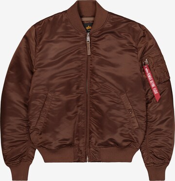 ALPHA INDUSTRIES Übergangsjacke in Braun: Vorderseite