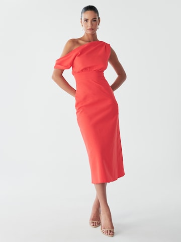 BWLDR Kleid in Rot: Vorderseite