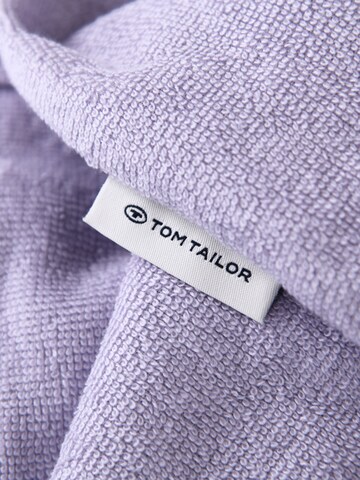 TOM TAILOR Long Bathrobe in Purple