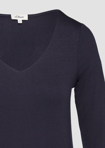 T-shirt s.Oliver en bleu