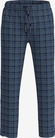 TOM TAILORPidžama hlače - plava boja: prednji dio