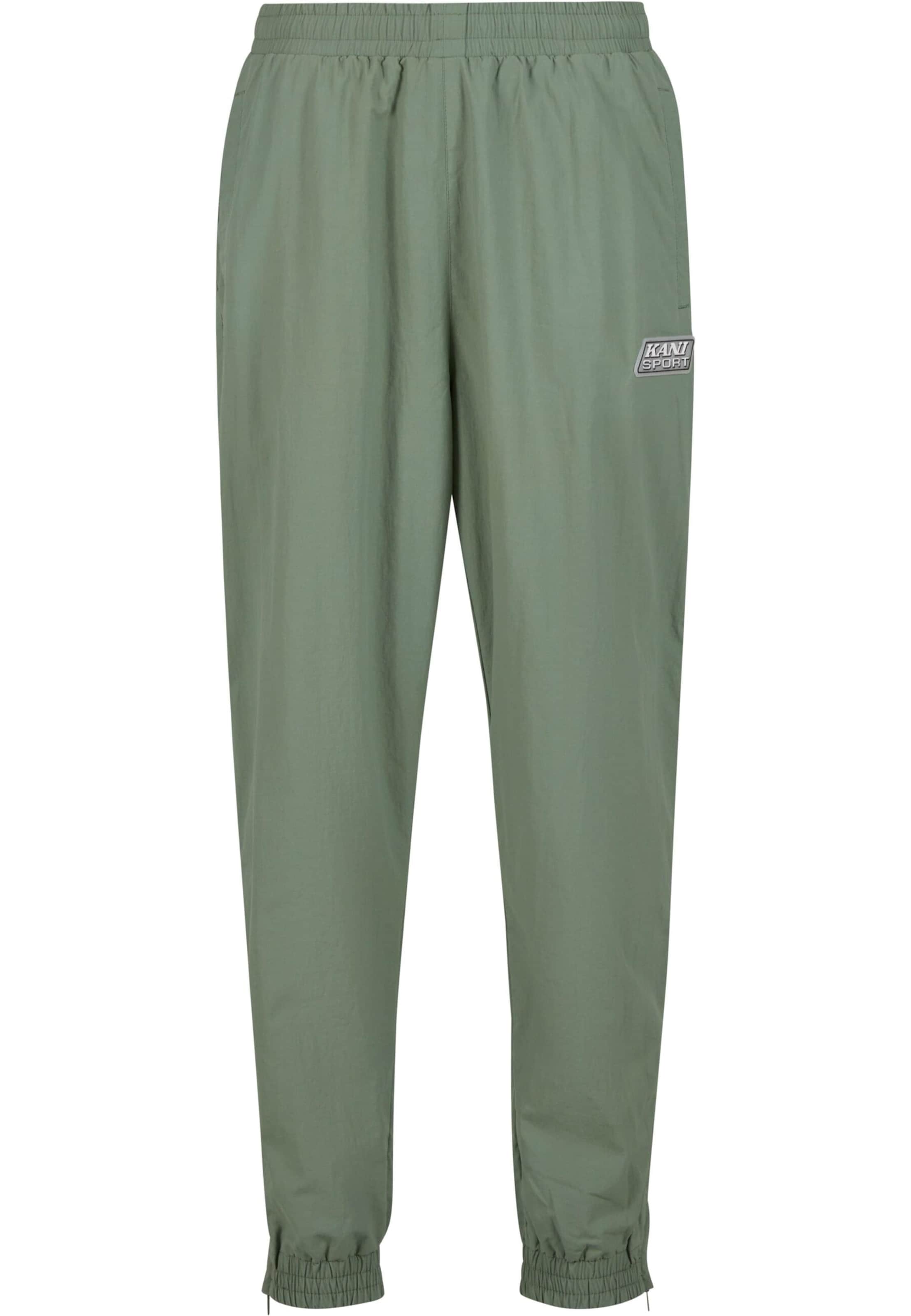 Karl Kani Tapered Broek in Groen: voorkant