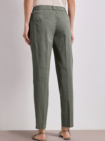 STREET ONE Alt kitsenev Püksid, värv roheline