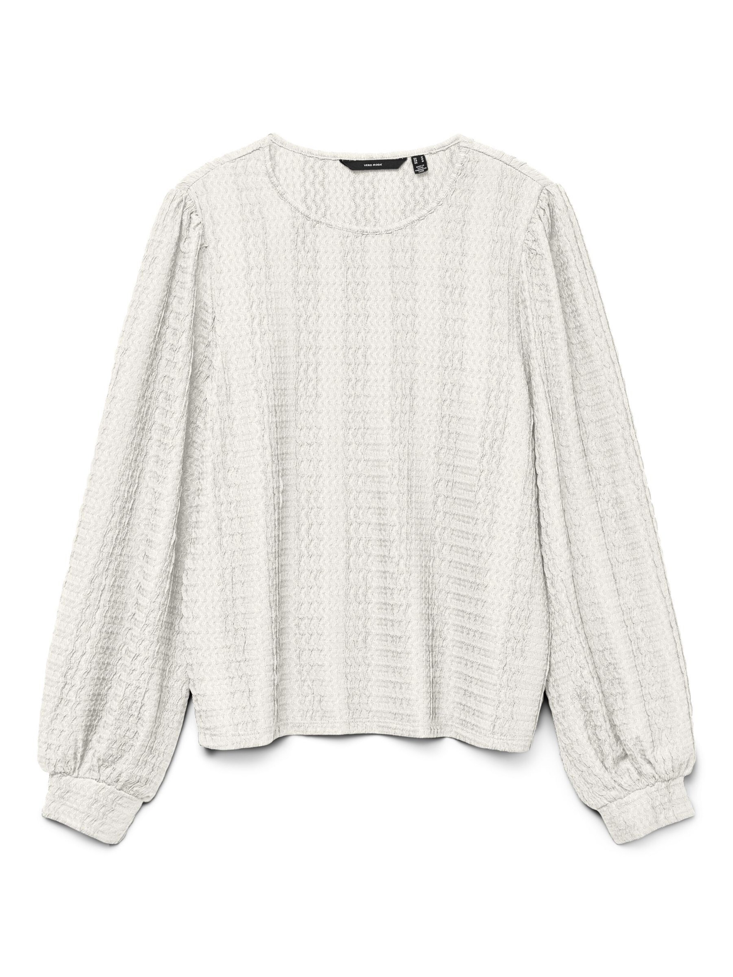 VERO MODA Blouse 'VMJasmin' in L in de kleur Wit, Productweergave