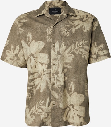 Jack & Jones Premium Comfort Fit Košeľa 'JPRBLAVENICE' - Zelená: predná strana