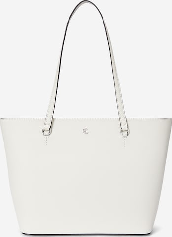 Cabas 'KARLY' Lauren Ralph Lauren en blanc : devant