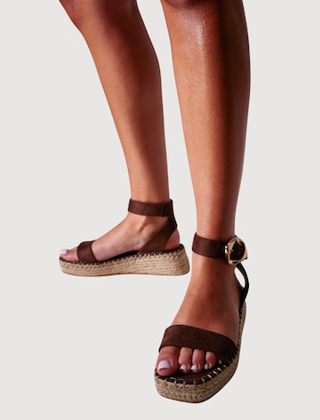 Sandales South Beach en marron