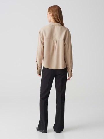 Chemisier 'Fjuri' OPUS en beige