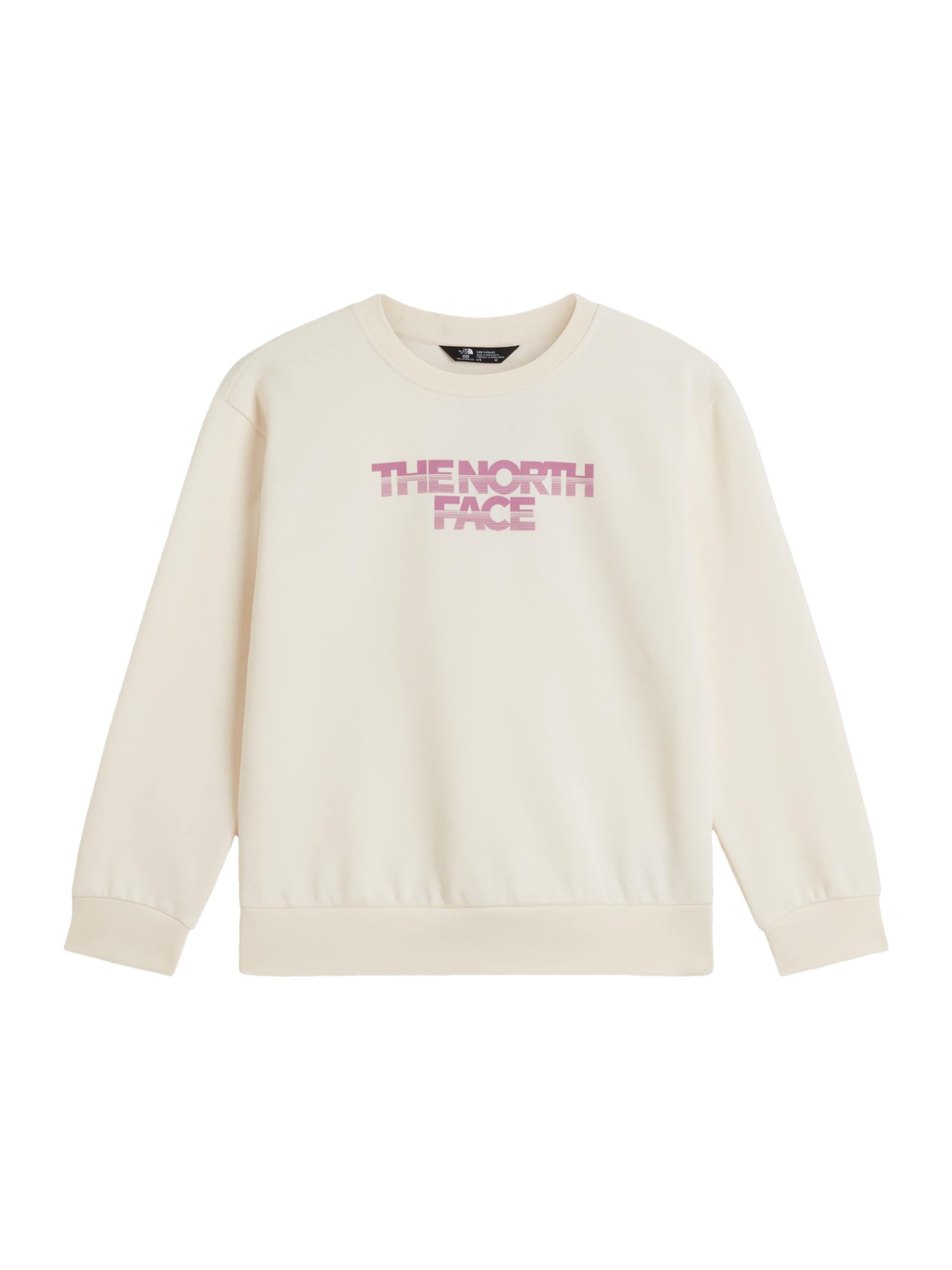 THE NORTH FACE Sweatshirt 'Chalbi' i 124-132 i ljusbeige / lila, Produktvy