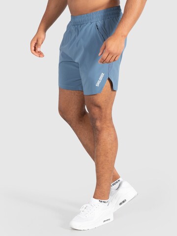 Smilodox Regular Workout Pants 'Emil' in Blue