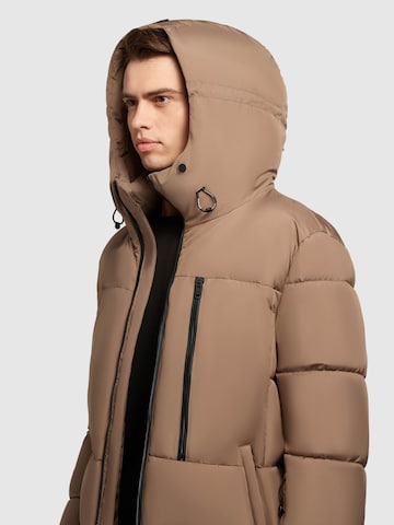 Cappotto invernale 'Siram2' di khujo in marrone