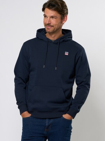 Pull-over 'Johan' VINSON en bleu : devant