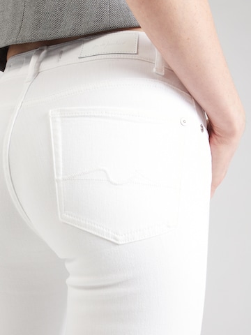 7 for all mankind Slimfit Jeans 'ROXANNE' i hvid