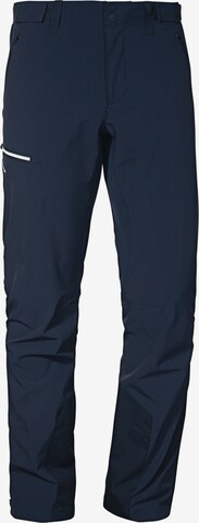 Schöffel Outdoorbroek 'Matrei' in Blauw: voorkant
