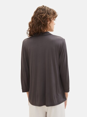 Camicia da donna di TOM TAILOR in grigio