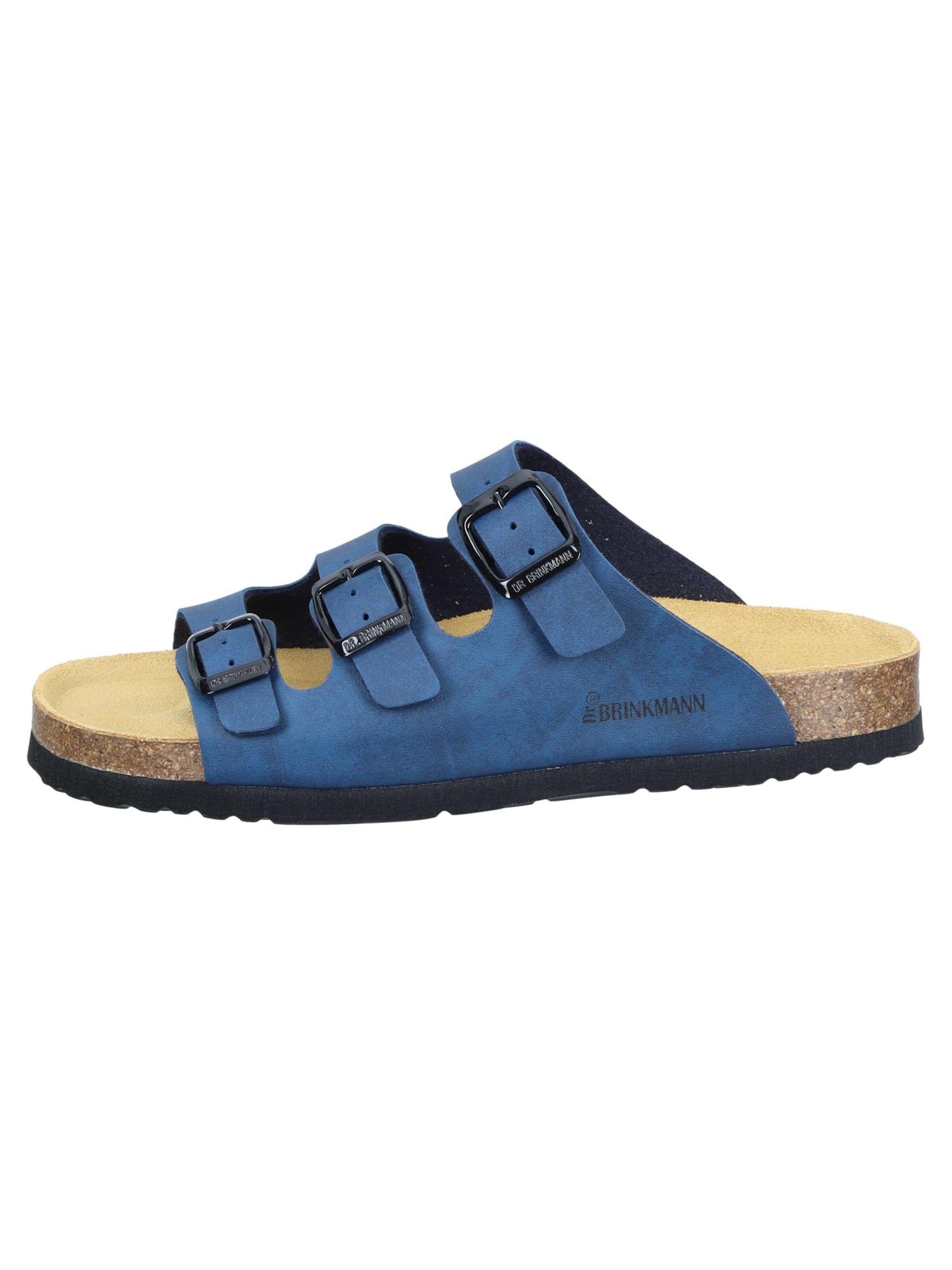 DR. BRINKMANN Hausschuh 'Novelda'‌‌‌‌‌‌‌‌‌ in Blau