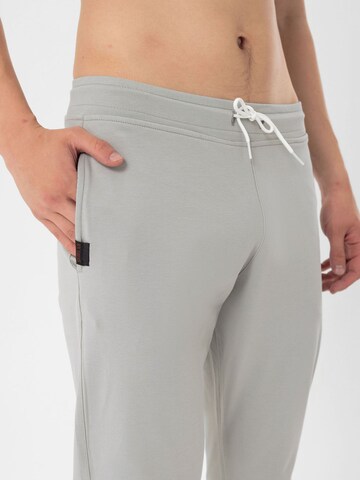 By Diess Collection Tapered Trousers in Grey