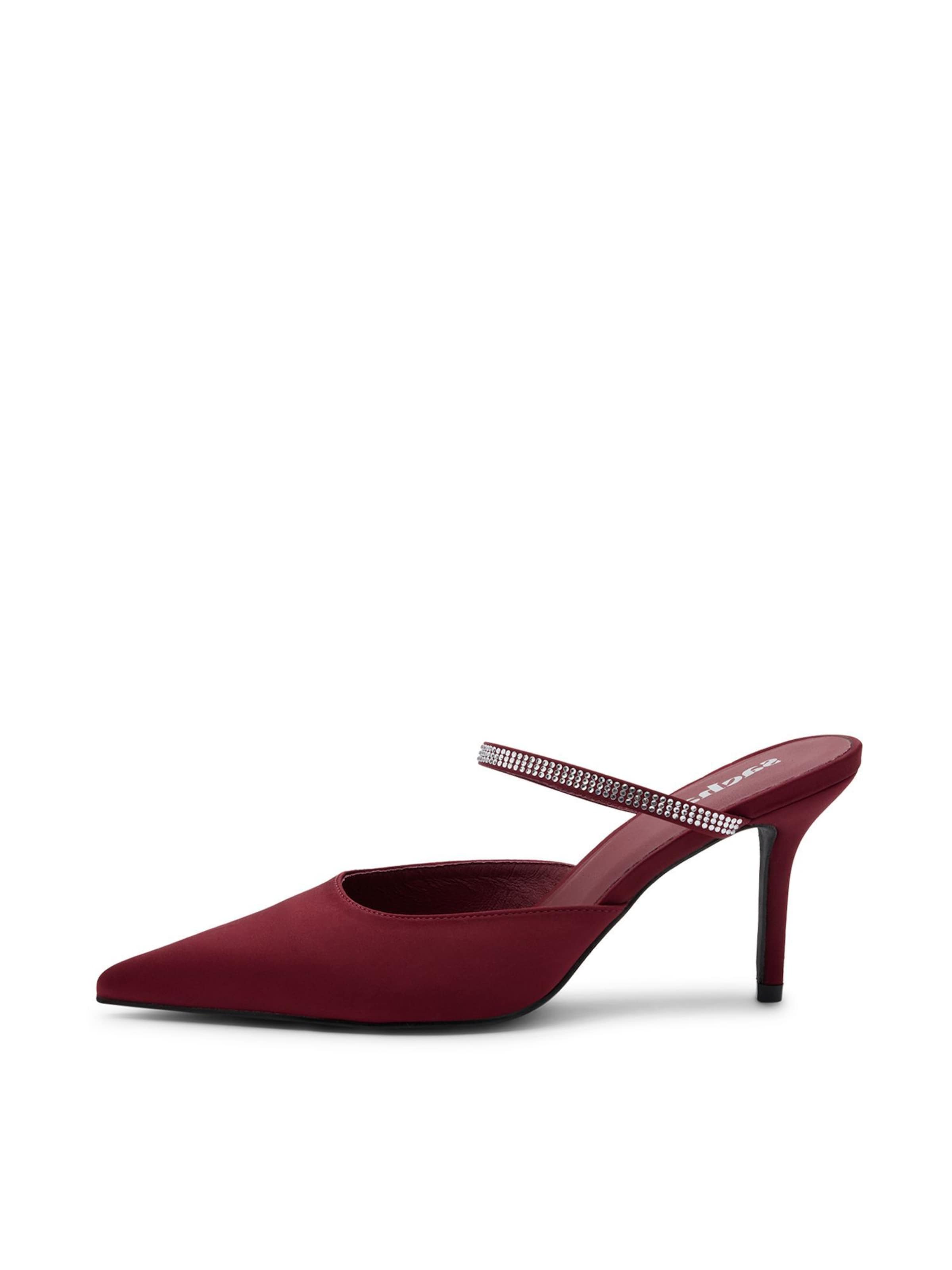 Escarpins SACHA en rouge : devant