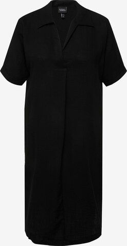 Robe Ulla Popken en noir : devant