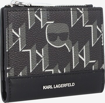 Portamonete di Karl Lagerfeld in nero