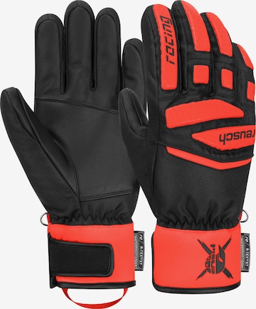 REUSCH Athletic Gloves 'Worldcup Warrior Prime R-TEX® XT' in Black: front