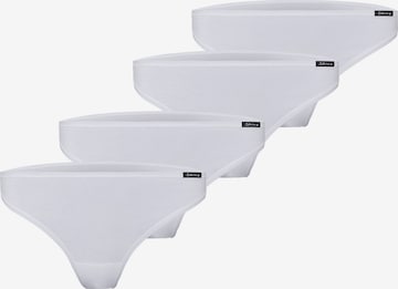 String ' Cotton Advantage ' Skiny en blanc : devant