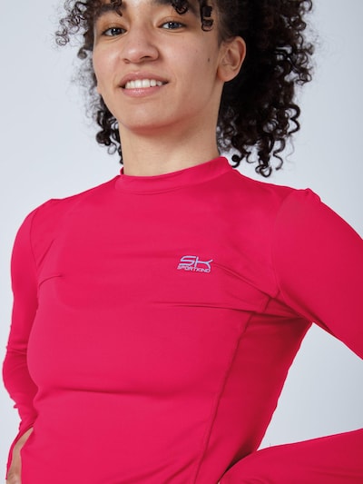 SPORTKIND Funktionsshirt 'Langarmshirt High-Neck'‌‌‌ in pink, Produktansicht