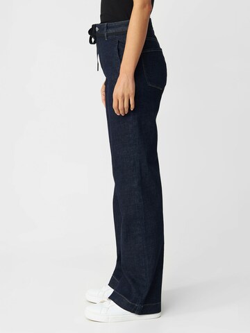 Dawn Regular Jeans ' Dew Flared French Pocket ' in Blue