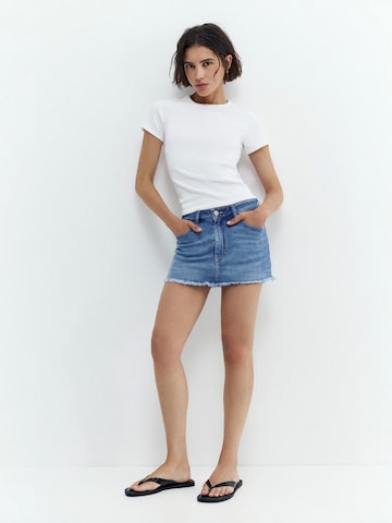 Gonna di Pull&Bear in blu: frontale