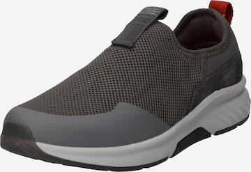 Scarpa slip-on di bugatti in grigio: frontale