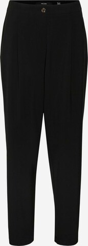 VERO MODA Chino Pants in Black: front