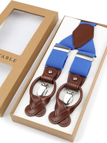 Suitable Suspenders in Blue