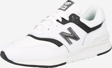 Sneaker bassa '997' di new balance in bianco: frontale
