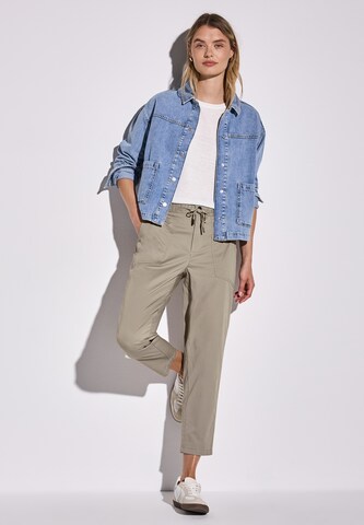 STREET ONE Regular Hose 'Bonny' in Beige