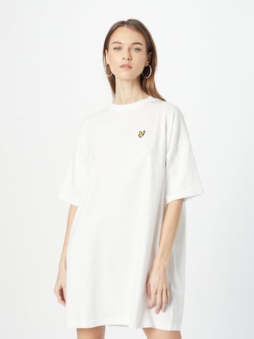 Lyle & Scott Kleid in Weiß: predná strana