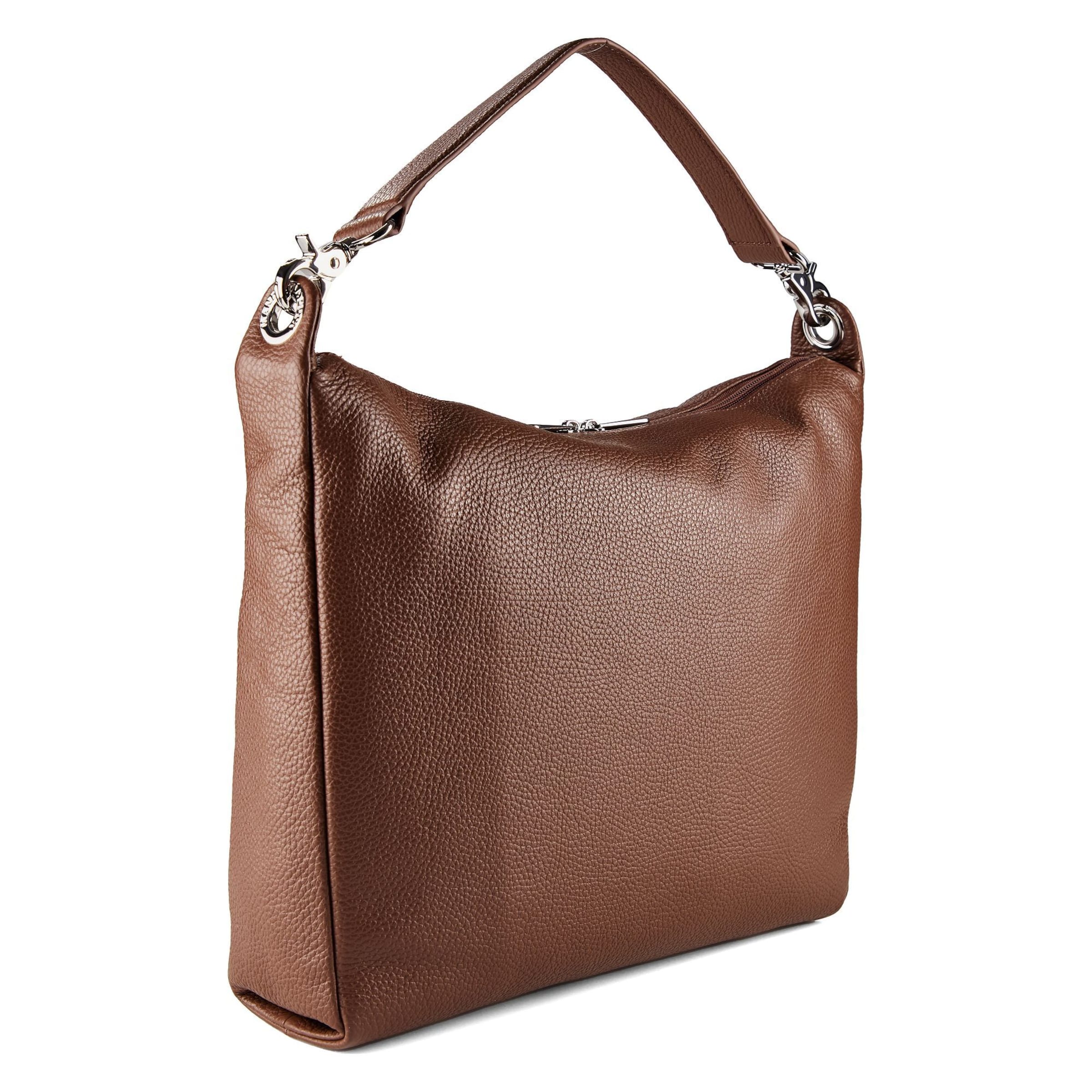 MANDARINA DUCK Shoulder bag 'Mellow' in Brown