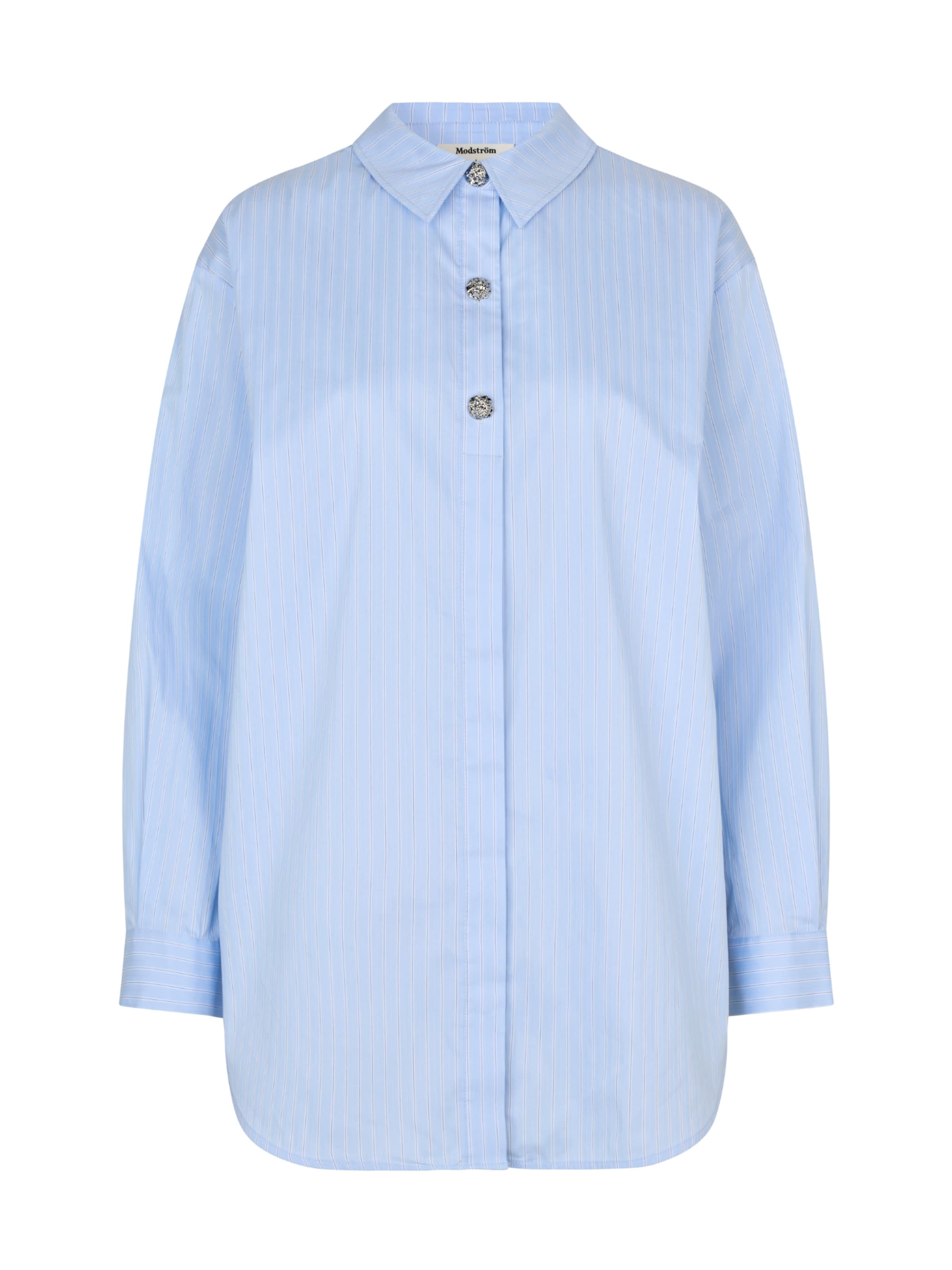 modström Μπλούζα 'Rowan' σε μπλε: μπροστά