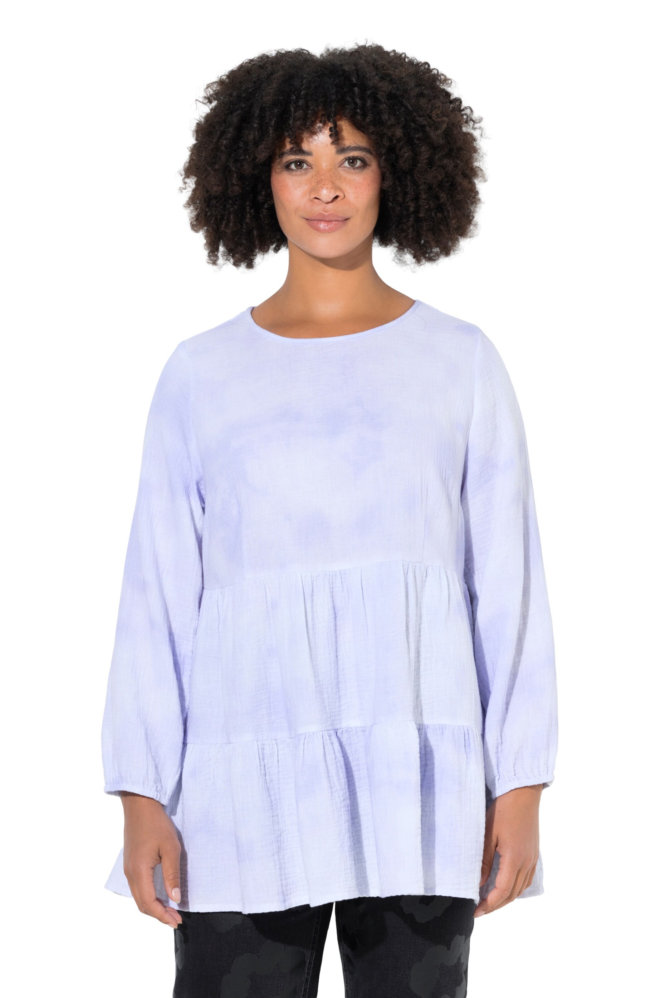 Angel of Style Blouse in Purple: front