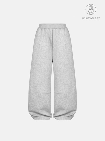 ENRAGE Baggy Hose 'BUBBLE' in Grau: Vorderseite