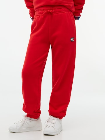 Effilé Pantalon TOMMY HILFIGER en rouge