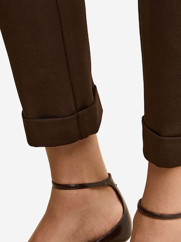 Il Lanificio - Slimfit Pantalón en marrón