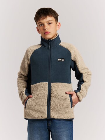 PROTEST Fleece jas 'PRTLuc JR' in Blauw
