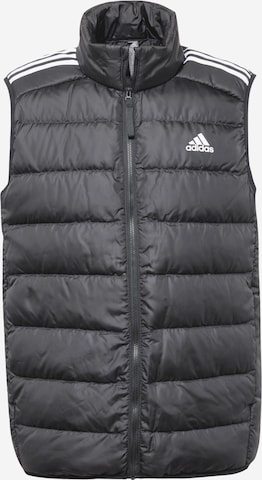 ADIDAS SPORTSWEAR Sportbodywarmer 'Essentials' in Zwart: voorkant