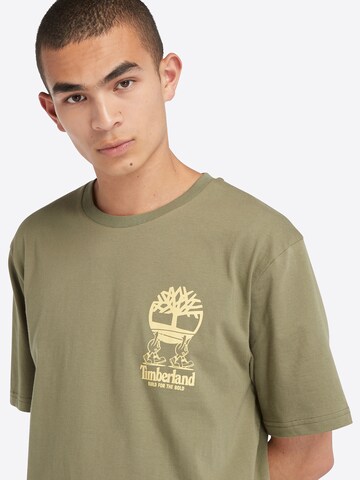 T-Shirt 'For the Outdoors' TIMBERLAND en vert