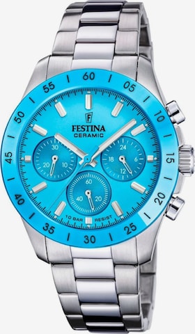 Montre à affichage analogique FESTINA en bleu : devant