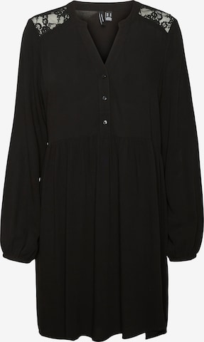 VERO MODAKošulja haljina 'New Debbie' - crna boja: prednji dio