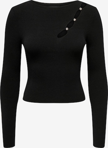 ONLY Пуловер 'ANTONELLA' в черно: отпред