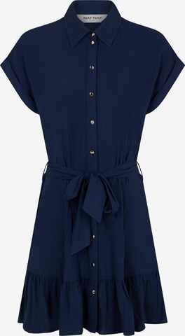 NAF NAF Shirt Dress 'Nemo' in Blue: front