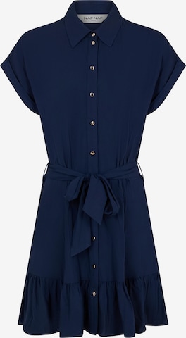 NAF NAF Shirt Dress 'Nemo' in Blue: front